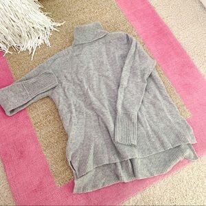 J.Crew Turtleneck Gray Sweater size S